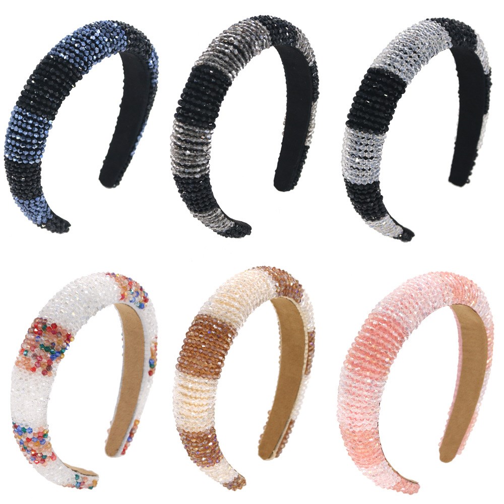 Wholesale New Rhinestone Crystal Headbands for Women Contra