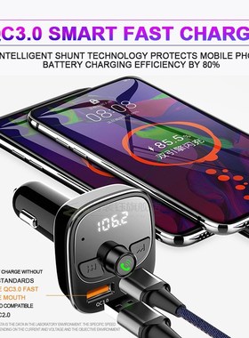 Car Charger Fm Transmitter Modulator Car Bluetooth Car Kit F