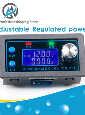 ZK-4KX CNC DC DC Buck Boost Converter CC CV 0.5-30V 4A Power