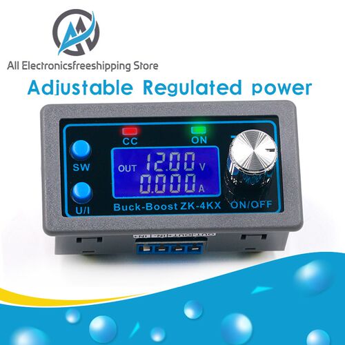 ZK-4KX CNC DC DC Buck Boost Converter CC CV 0.5-30V 4A Power