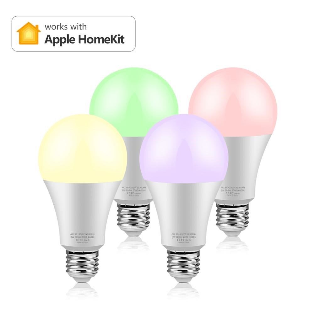 8W LED WIFI BuLB WItH SIrI VoICE / AppLE HomEKIt ControL  n