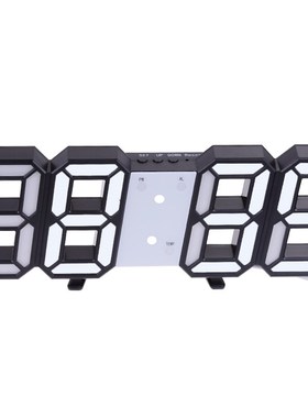 Anpro 3D Large LED Digital Wall Clock Date Time Celsius Nigh