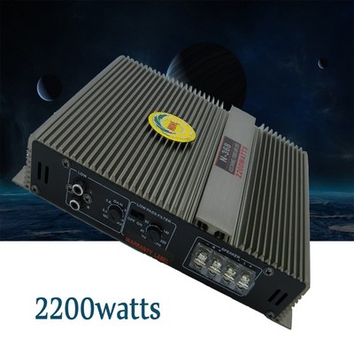 2 Channel Car Audio Amplifier High Power 2200W Push Bass Am