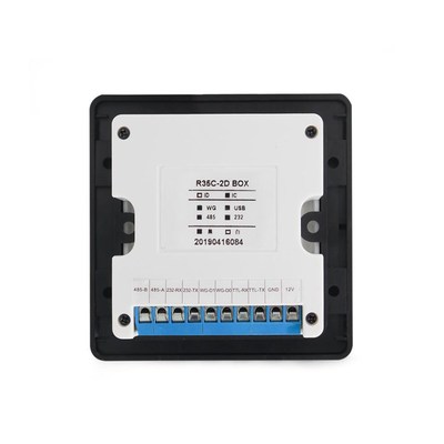 DC12V  RFID barcode 2D QR code Reader Access Control Reader