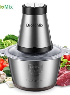 Mincer Chopper Meat-Grinder Food-Processor Stainless-Steel H