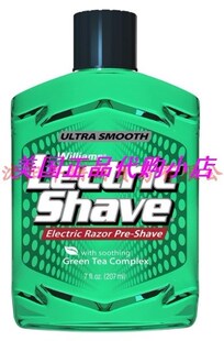 Williams Lectric Shave Electric Razor Pre-Shave  7 Ounce