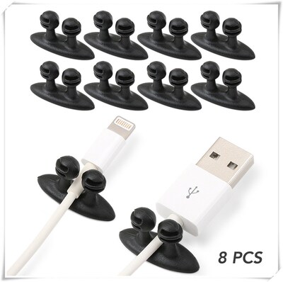 8pcs Car styling data line placement Clip Auto parts for Pe