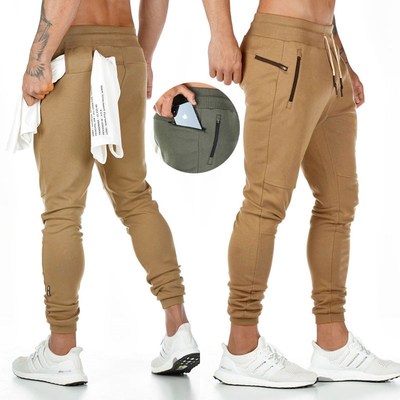 Sports Pants Male Jogger Fashion Pocket Design Jogging Pant
