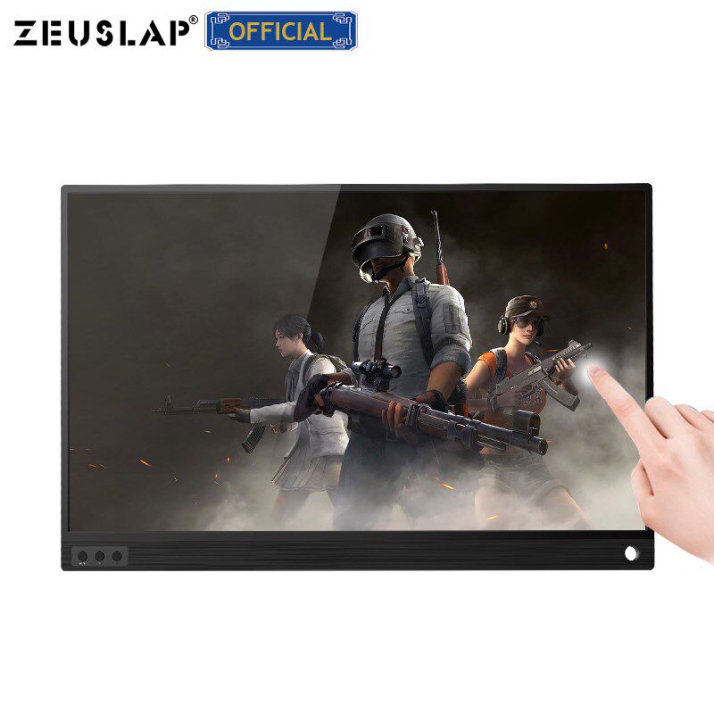 15.6inch Battery Touch Portable Monitor USB C HDMI touch sc