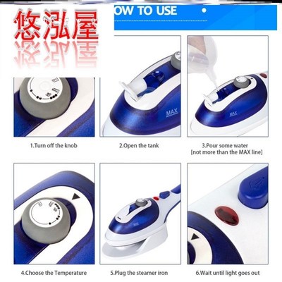 Handheld Garment Steamer Portable Steam iron Brush 220V