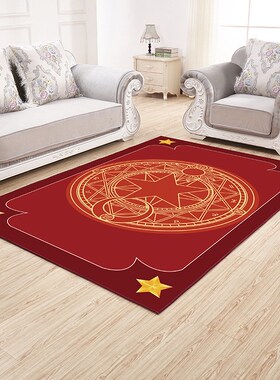 7 type Cardcaptor Sakura Clow Plush Carpet Sailor Moon Rug M