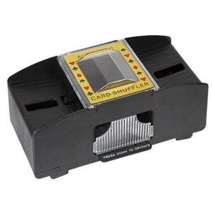 Board  Automatic Poker Card Shuffler Wooden Electric Playing