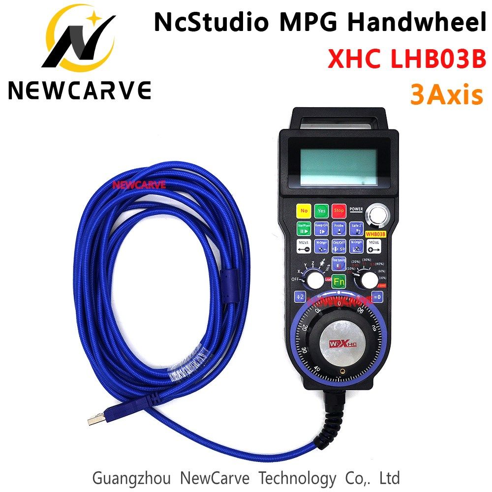 NC Studio V8 3Axis MPG Handwheel XHC LHB03B MPG Manual Puls