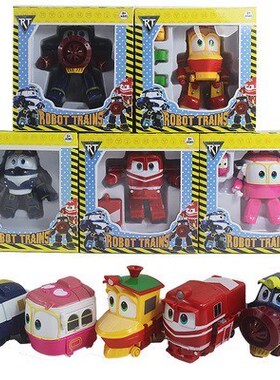 2020 NEW 6 Types 10cm Robot Trains Transformation Kay Train