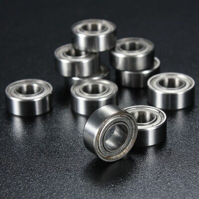 10Pcs 5 x 10 x 4mm MR105 MR105ZZ Metal Sealed Shielded Minia