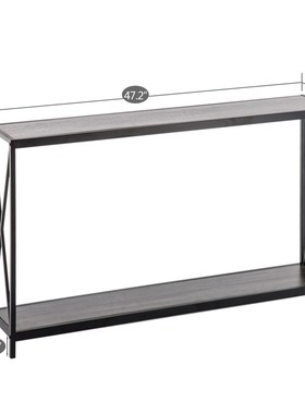 【S Warehouse】(101.5 x 35 x 80 cm) Industrial Style Three-L