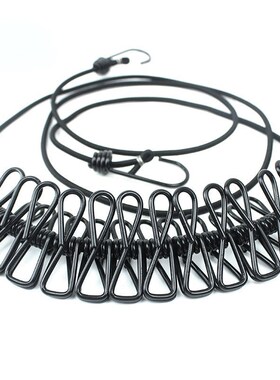 180cm Multifunction Drying Rack Clothes Line With 12 s Cloth