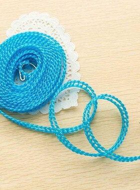 escopic antiskid clothes airing rope with hook rope no hole