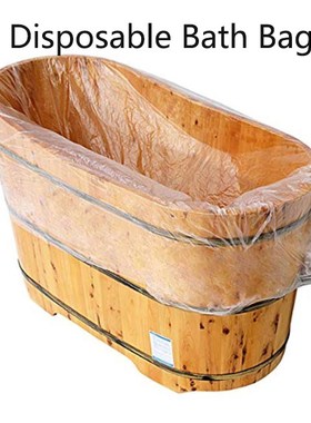 50PCS SPA Disposable Bath Bag, Larger Thickened Plastic Fil