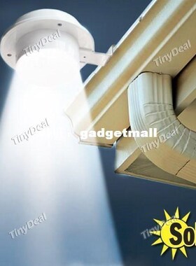 super bright yard lamp solar panel garden light 3 led lights