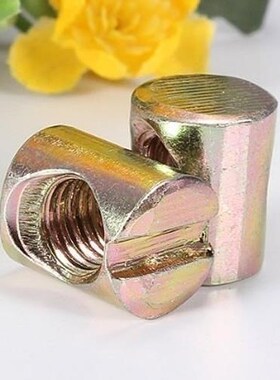 5pcslot 10pcs m8 barrel bolts cross dowel slotted furniture