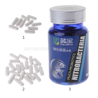 10-50Pcs Nitrifying Bacteria For Fresh Water And Marine Wate