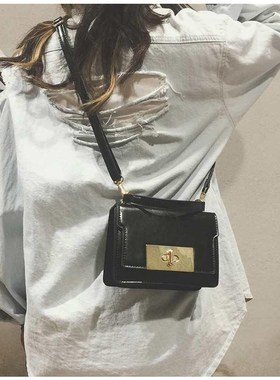 Hundred ch all bag simple satchel, female 7 new bag, retro