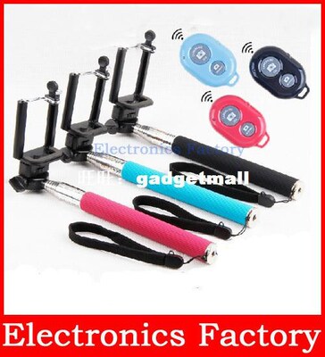 New Extendable Self Portrait Selfie Stick Handheld Monopod +