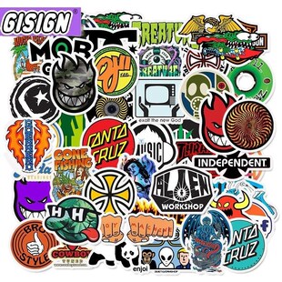 10/30/50pcs skateboard anime stickers for kids guitar cans