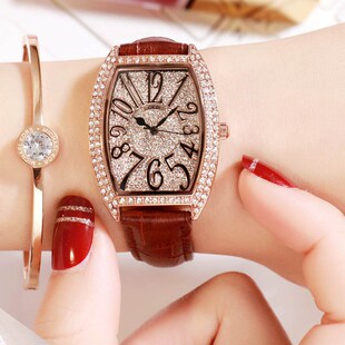 relogio feminino GEDI Fashion Unique Square Design Watch To