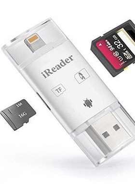 3in1 iFlash Drive USB Micro SD SDHC TF OTG Card Reader Writ