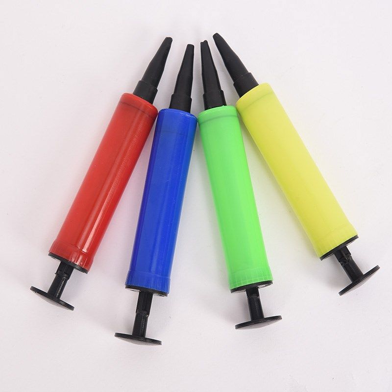 1 pcs balloon pump mini plastic hand held ball party balloo