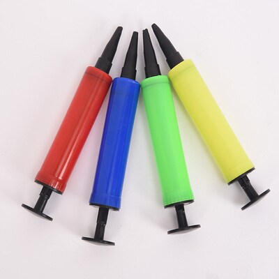 1 PCS Balloon pump Mini Plastic Hand Held Ball Party Balloo