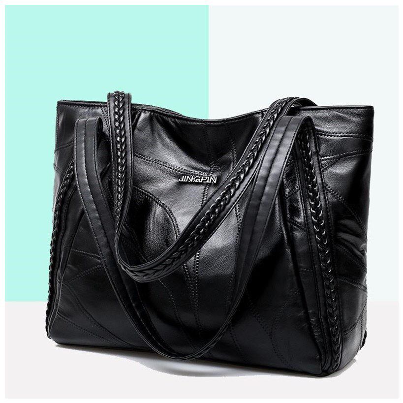 Shoulder Bags Large Capacity ladies Handbag Leather