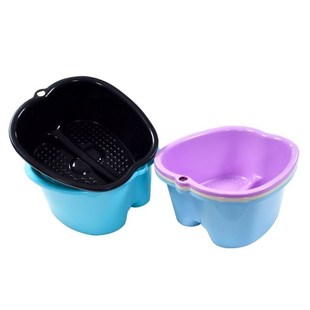 Bucket Basin Pedicure Foot-Bath Portable Soaking-Feet Plasti
