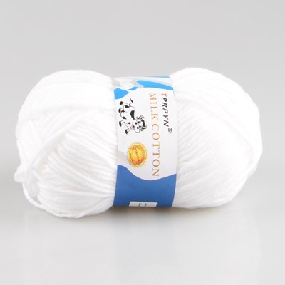 50g/ Crochet Yarn Milk Cotton Wool Yarn for Knitting Hand Kn