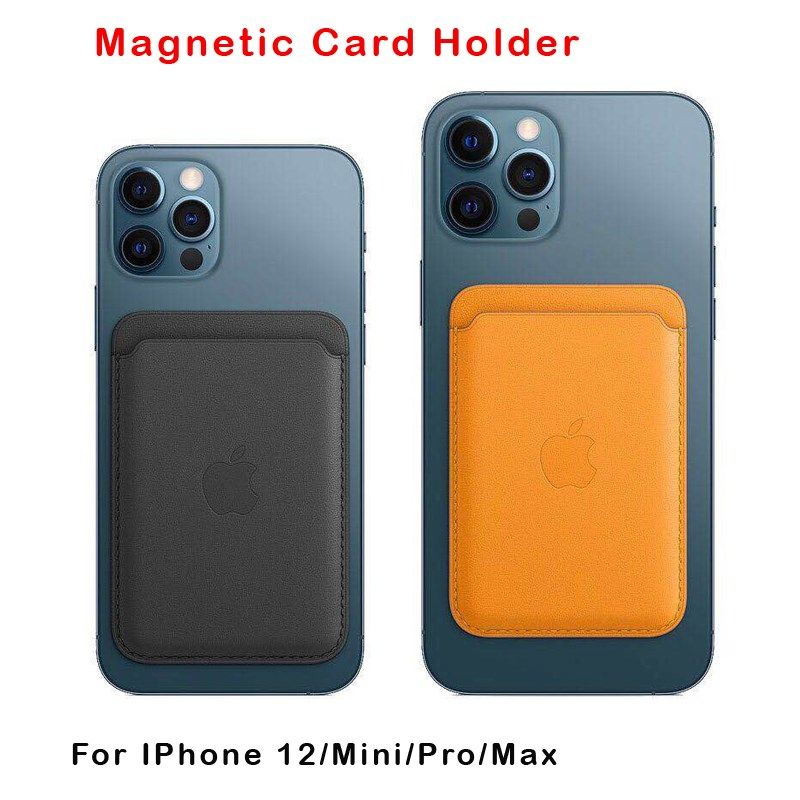 with logo magsafe case for iphone 12 pro max card bag magsaf
