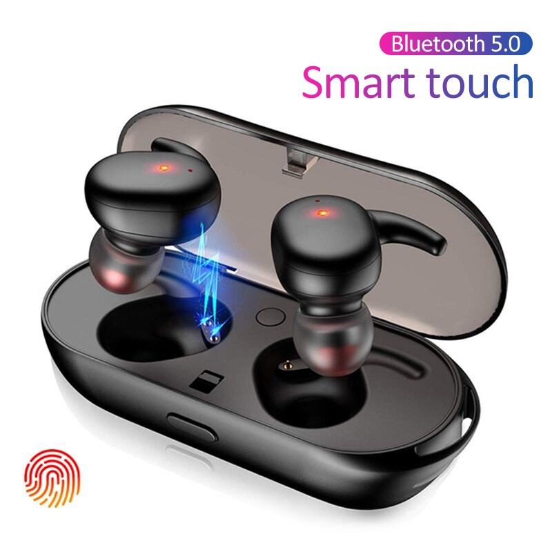 TWS4 Bluetooth 5.0 Wireless Headphones Touch  Earphones Min