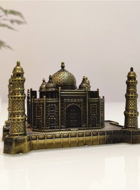 Taj Mahal Model Indian Landmark Building Architecture Suven