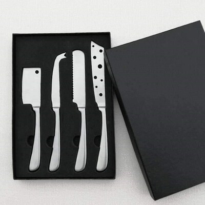4pcs Stainless steel Cheese Butter Knife Set不锈钢牛油黄油刀