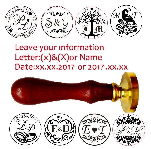 customize Wax Seal Stamp logo Personalized image custom seal