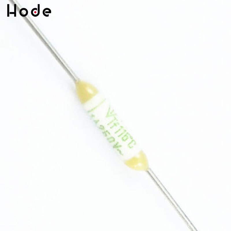 10PCS Fuji Microtemp Thermal Fuse 115c Cutoff 1A 250V NEW