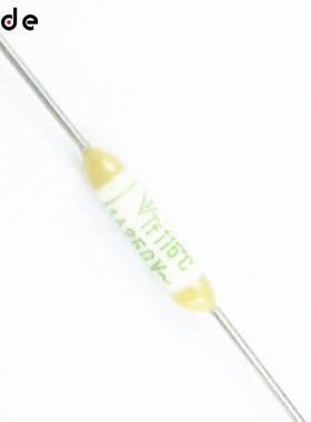 10PCS Fuji Microtemp Thermal Fuse 115c Cutoff 1A 250V NEW