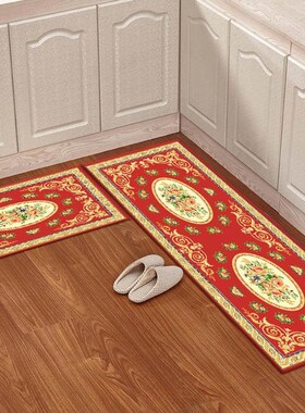 European galley kitchen mat bibulous non-slip MATS to bear