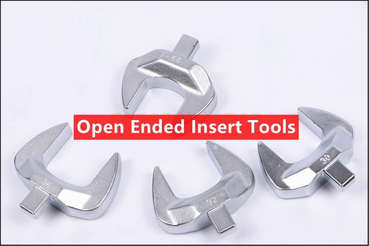Open Ended Insert Tools 9X12 drive 7-36mm Torque wrench Head