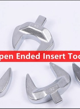 Open Ended Insert Tools 9X12 drive 7-36mm Torque wrench Head