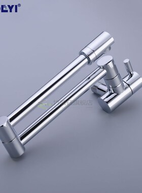 s Wall Mounted Kitchen Faucet Pot Filler Faucet Swivel Foldi