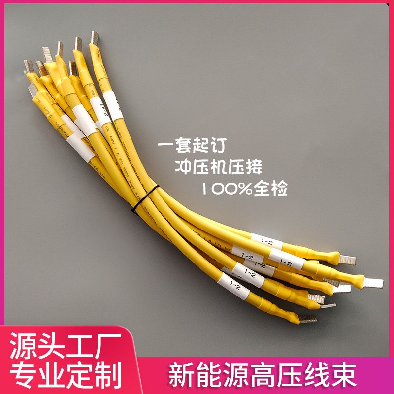 25平方锂电池高压电缆线束