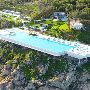 可选晚餐 阳江北洛秘境洛悦酒店 悬崖泳池 年末特惠 山体公园