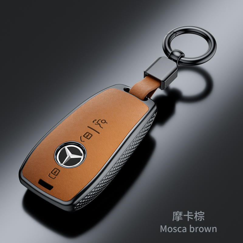 奔驰翻毛皮套汽车钥匙保护套外壳